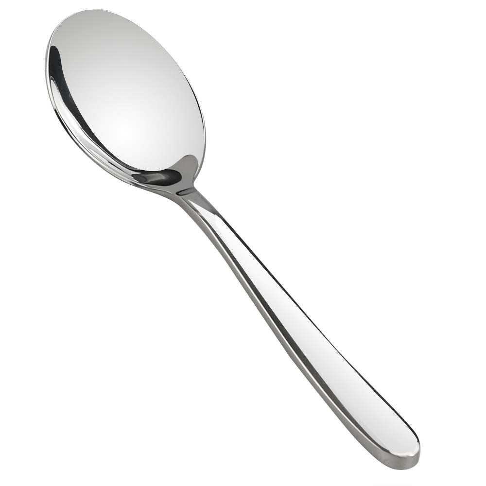 Large head serving spoons ideal for buffet service