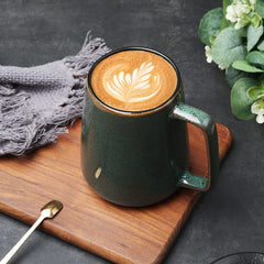 Reactive glaze ceramic mug unique finish KELINGO