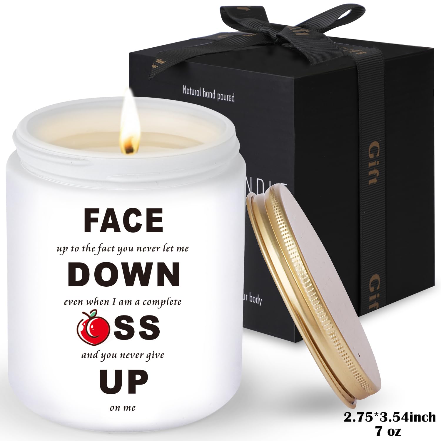 Classic jar scented candle suitable for girlfriend or wife