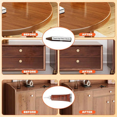 Wax stick colors Black White Oak Walnut Maple Mahogany