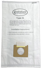 Panasonic Type C-5 compatible Envirocare bag packaging