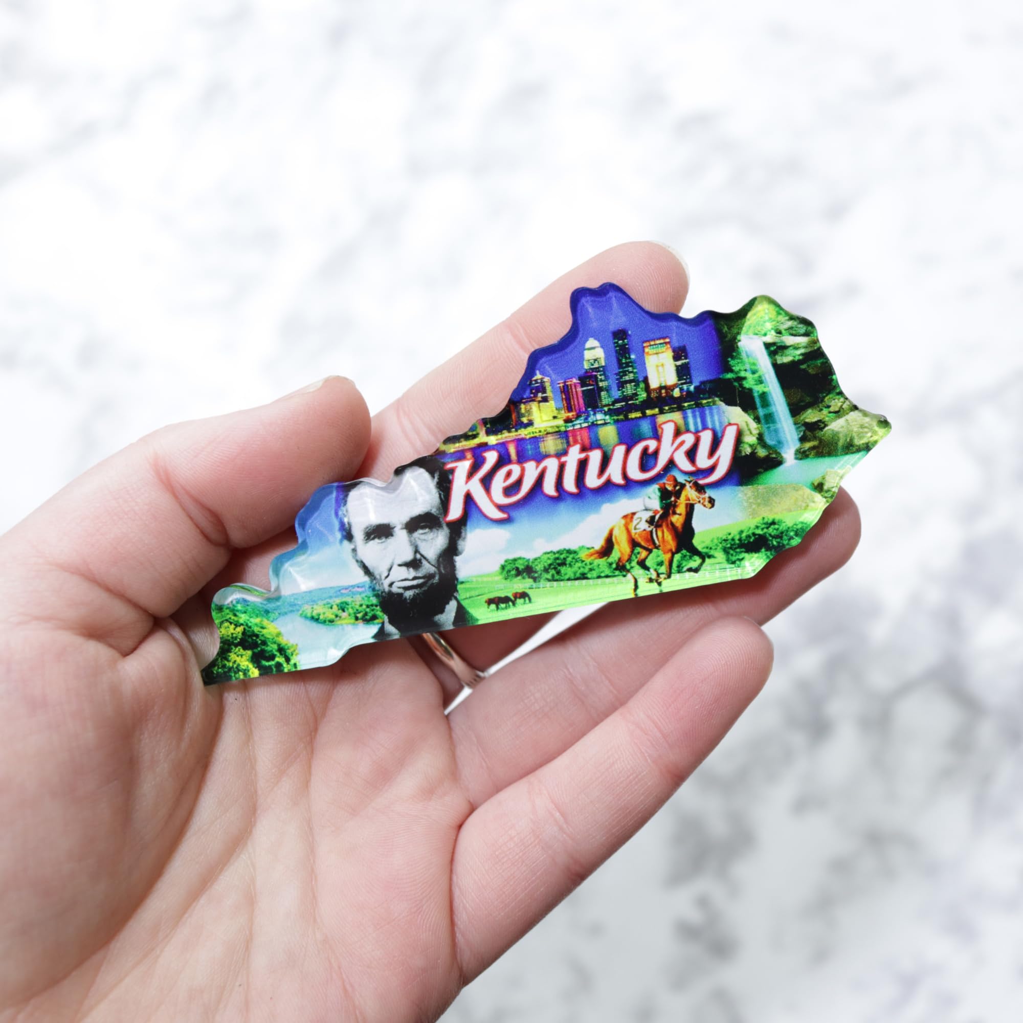 Souvenir Kentucky magnet perfect for office or locker