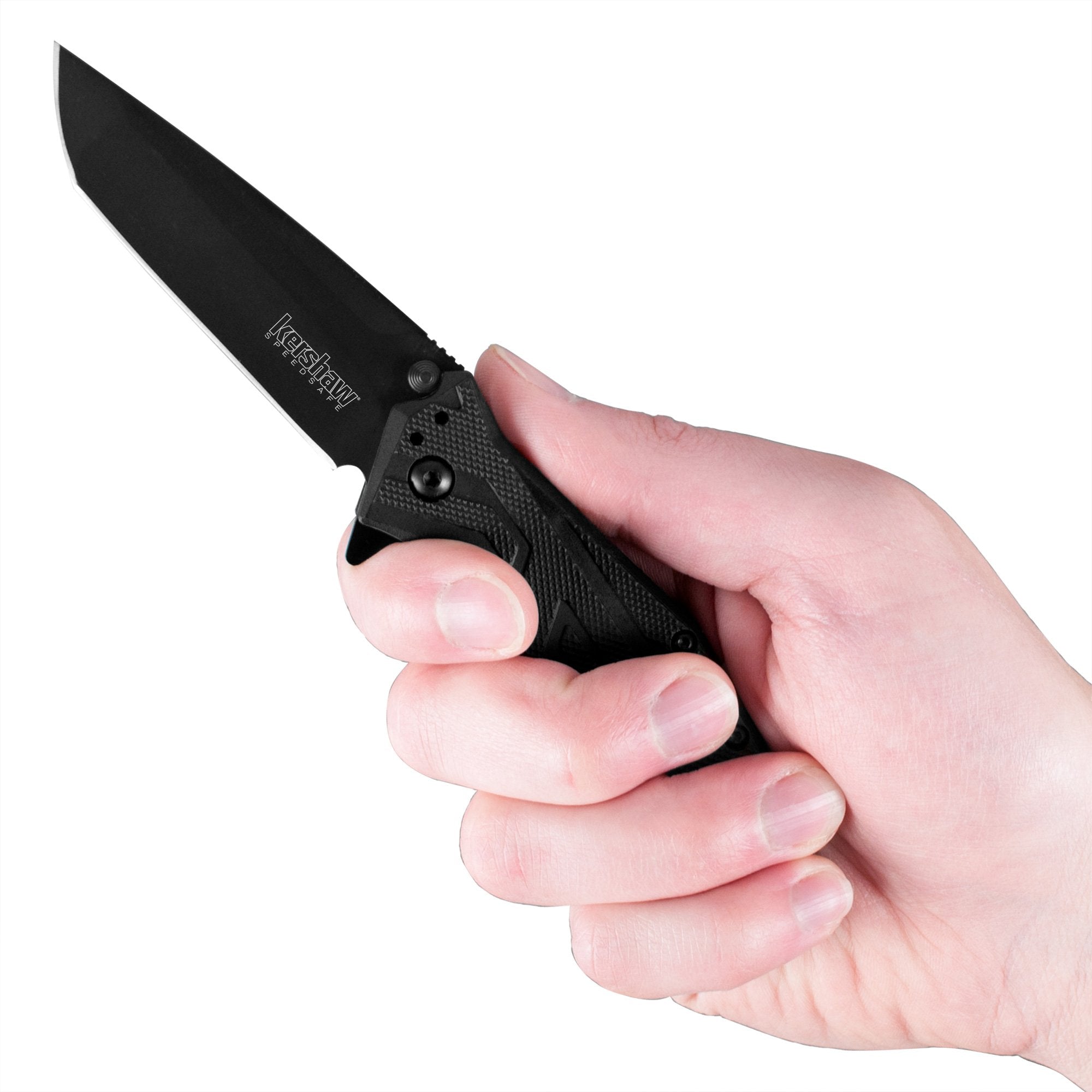 Assisted opening and liner lock on Kershaw Brawler