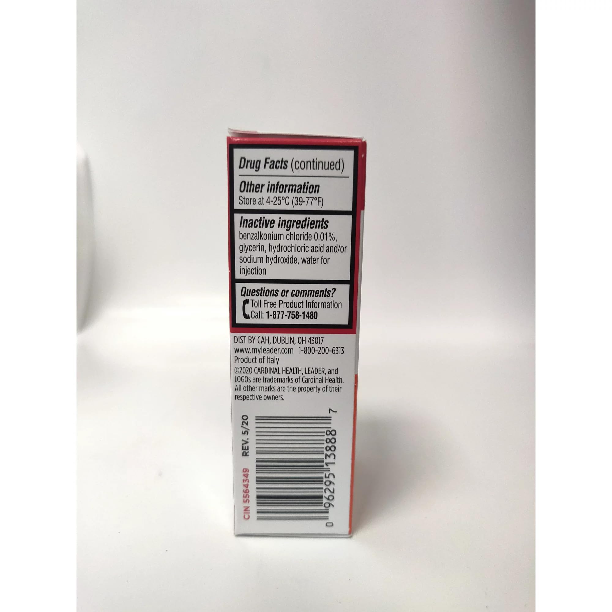 Ketotifen eye drops 0.035% allergy relief for sensitive eyes