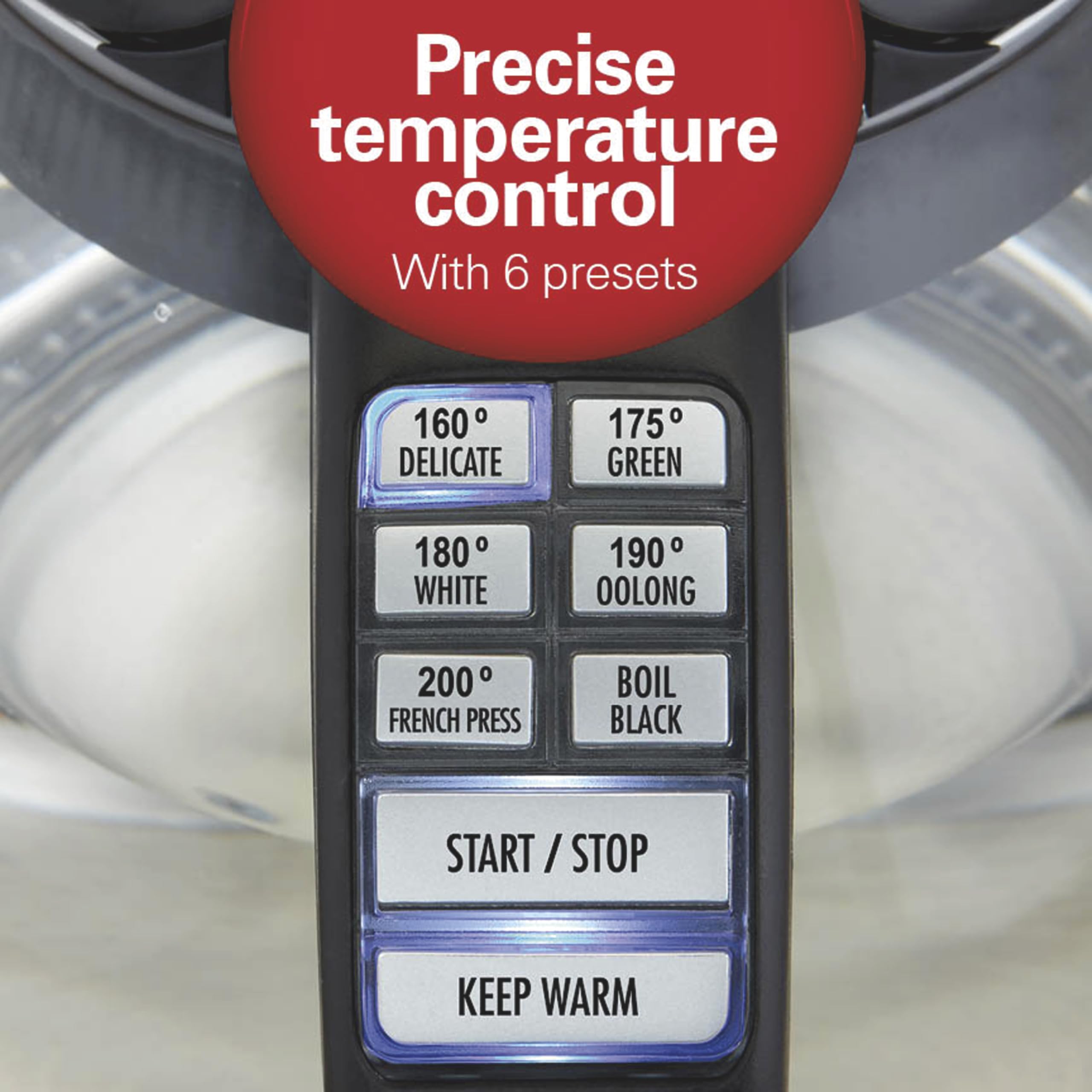 7 cup capacity Hamilton Beach kettle diagram