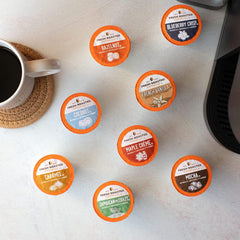 OU Kosher Certified flavored coffee pods