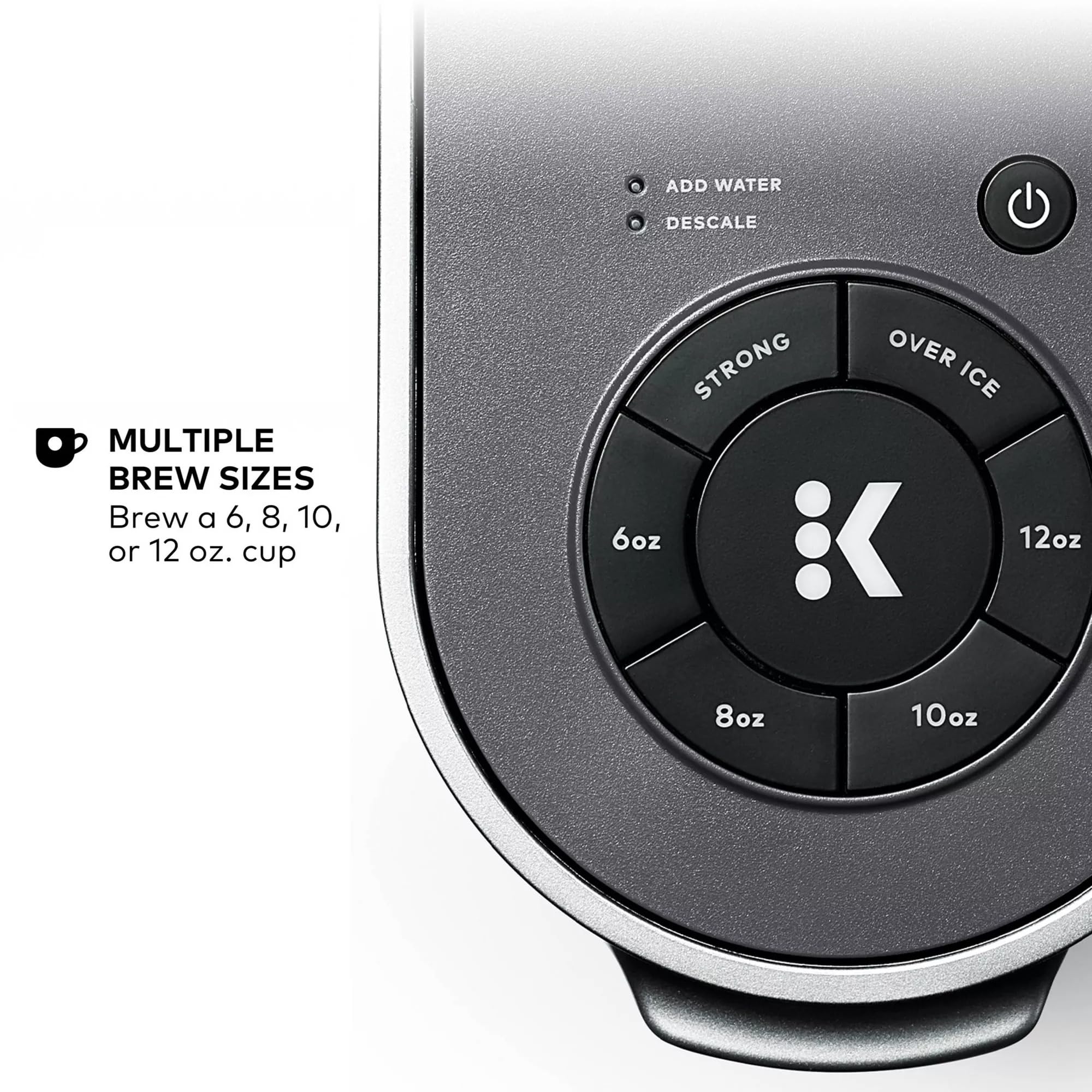 Simple button controls on Keurig K-Supreme coffee maker