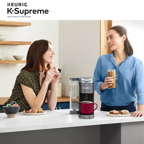 Keurig K-Supreme coffee maker shown in gray renewal