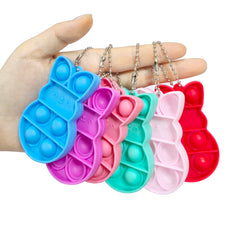 Colorful Easter eggs designed as basket stuffers for kids