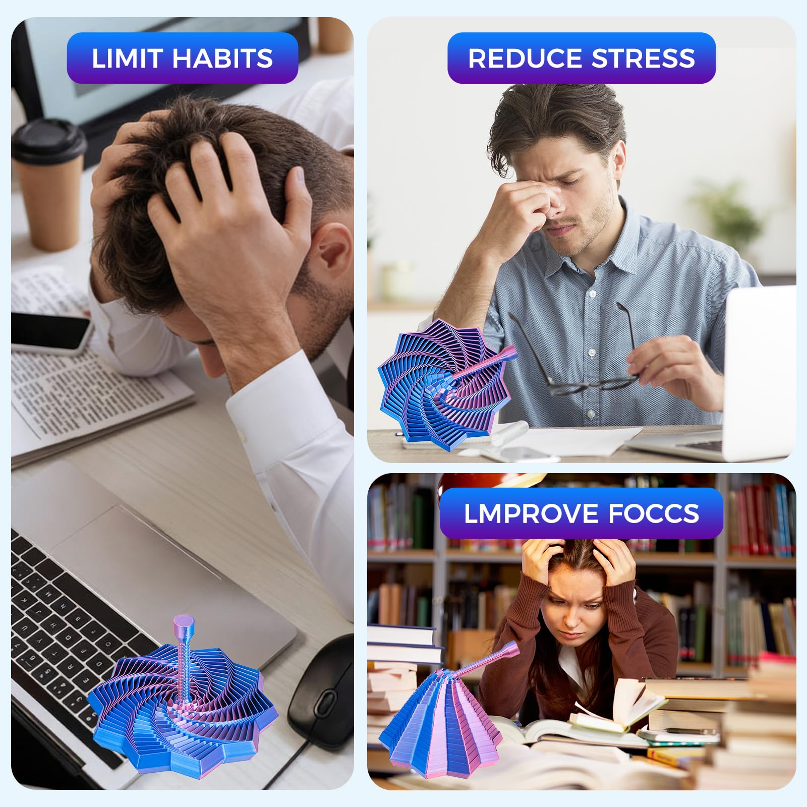 Giftable KEZPO fidget star with interactive design suitable for gifting