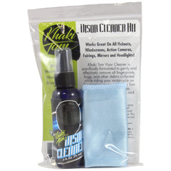 Khaki Tom visor cleaner spray bottle