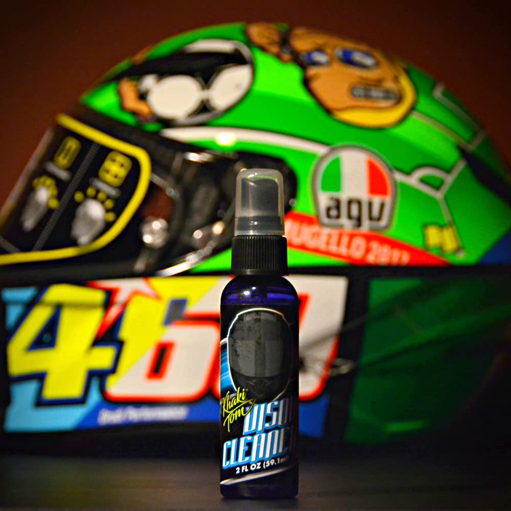 Khaki Tom windscreens cleaner for helmet components