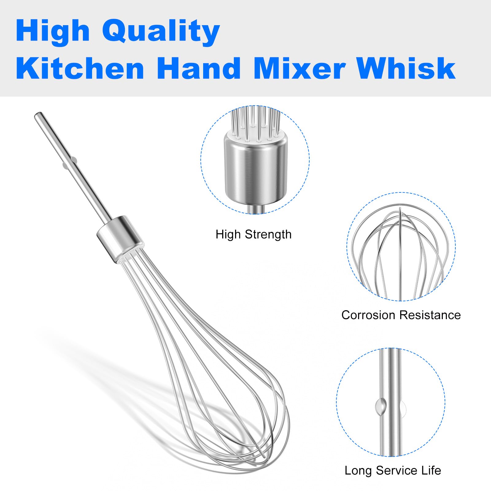 Kitchenaid egg beater whisk attachments 2 pack