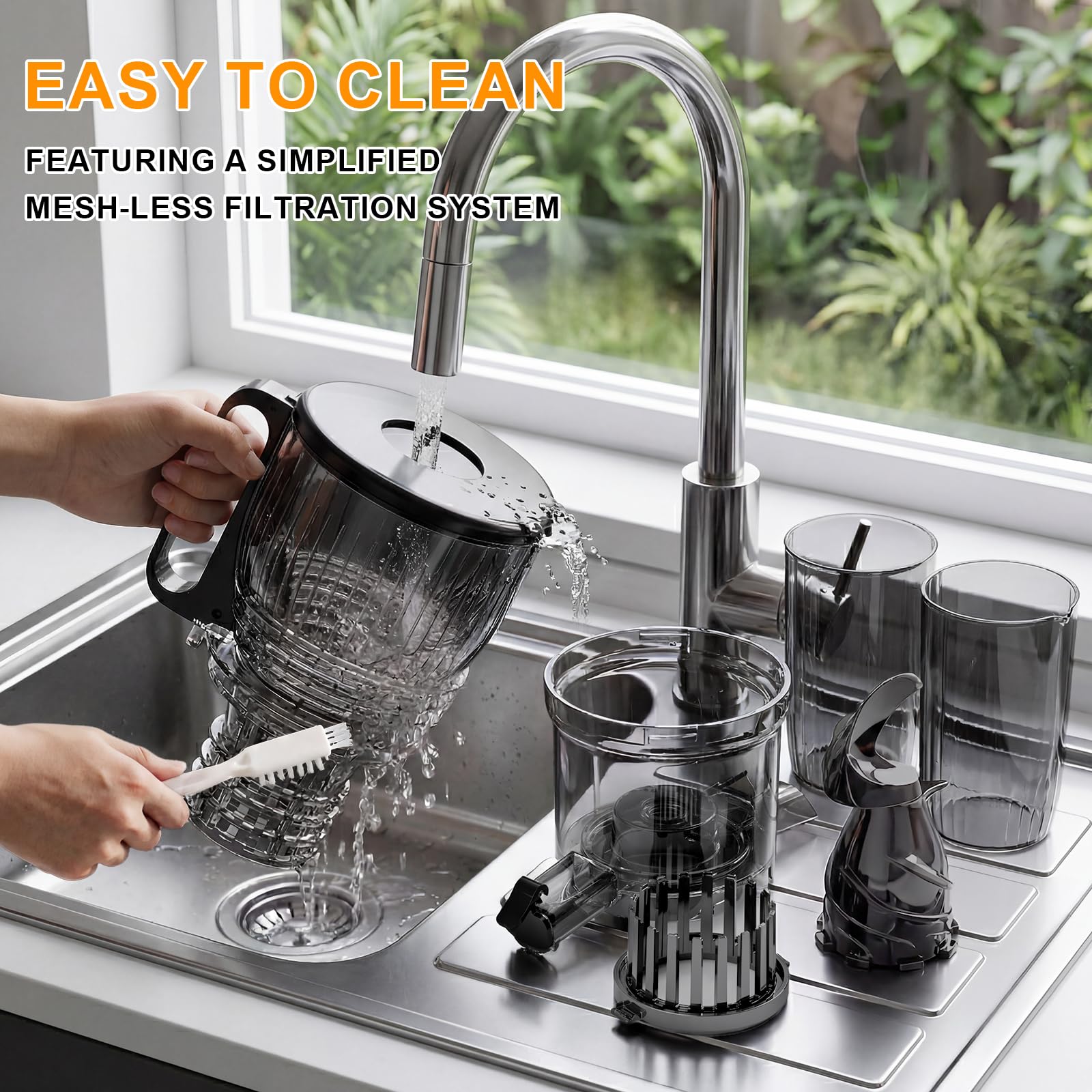 Quiet operation feature of KIAMITH cold press juicer