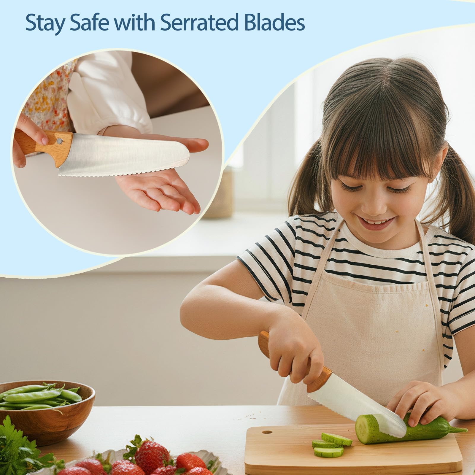 Kibbidea peeler image for kid friendly set