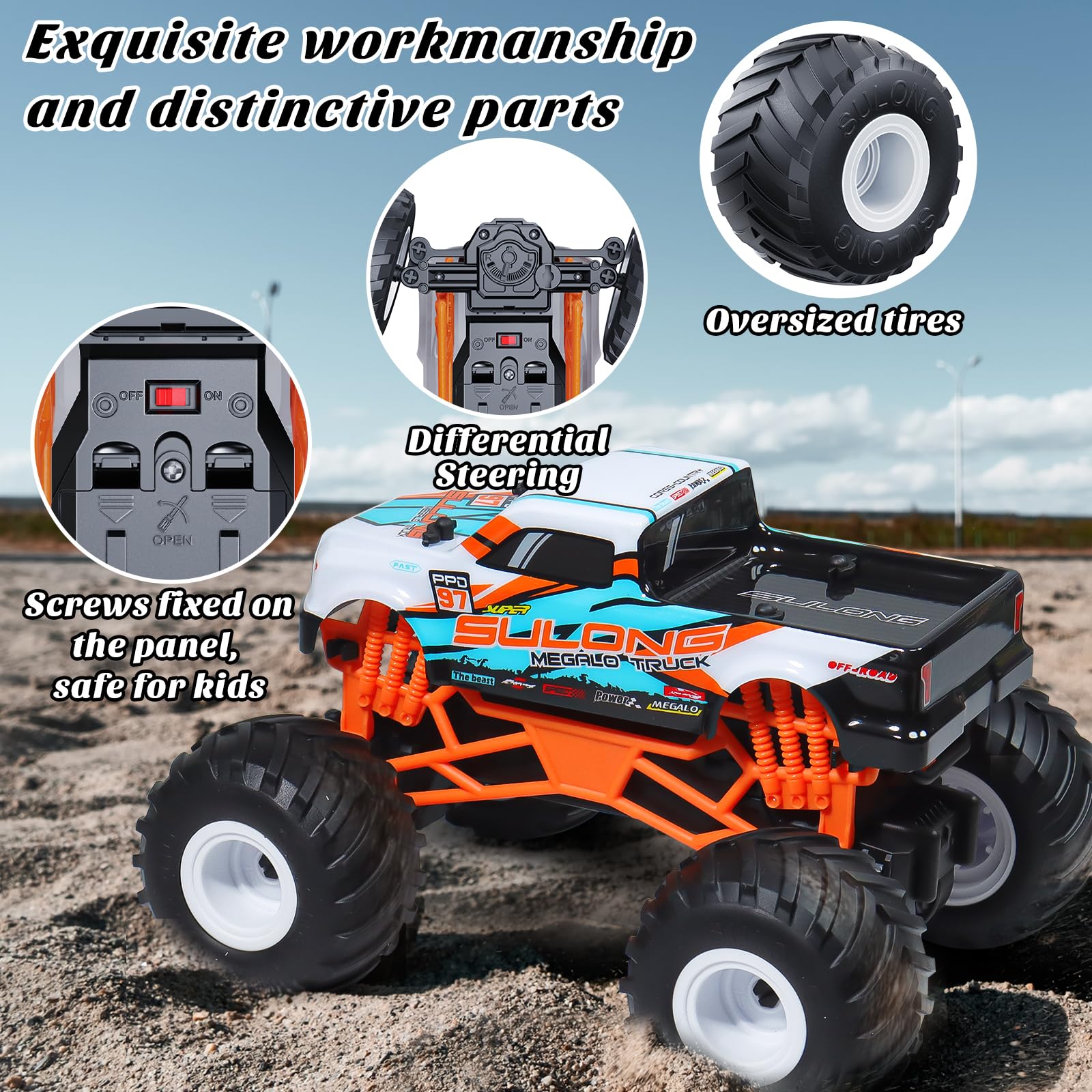 Kidcia versatile RC car for boys and girls