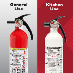 Kidde extinguisher model 711A 1A10BC label