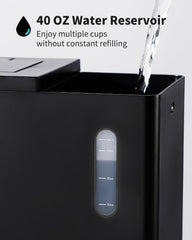 Fast hot coffee brewing on KIDISLE single serve machine