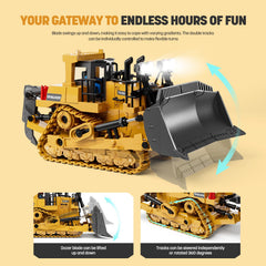 KIDMARKT RC Bulldozer battery pack 2x400mAh included