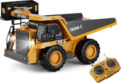 KIDMARKT RC Dump Truck Toy for Kids 1:20 scale alloy build