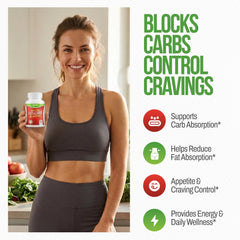 Carb Interception feature icon on packaging