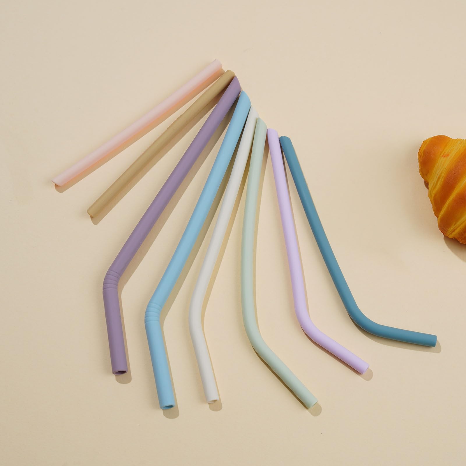 dishwasher safe 75 shore A silicone straws