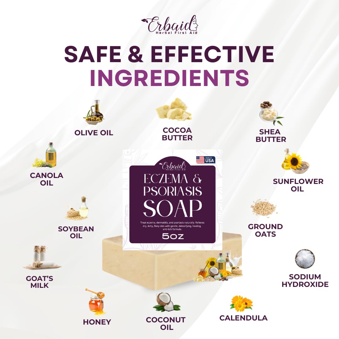 Soap for both kids and adults with eczema psoriasis use