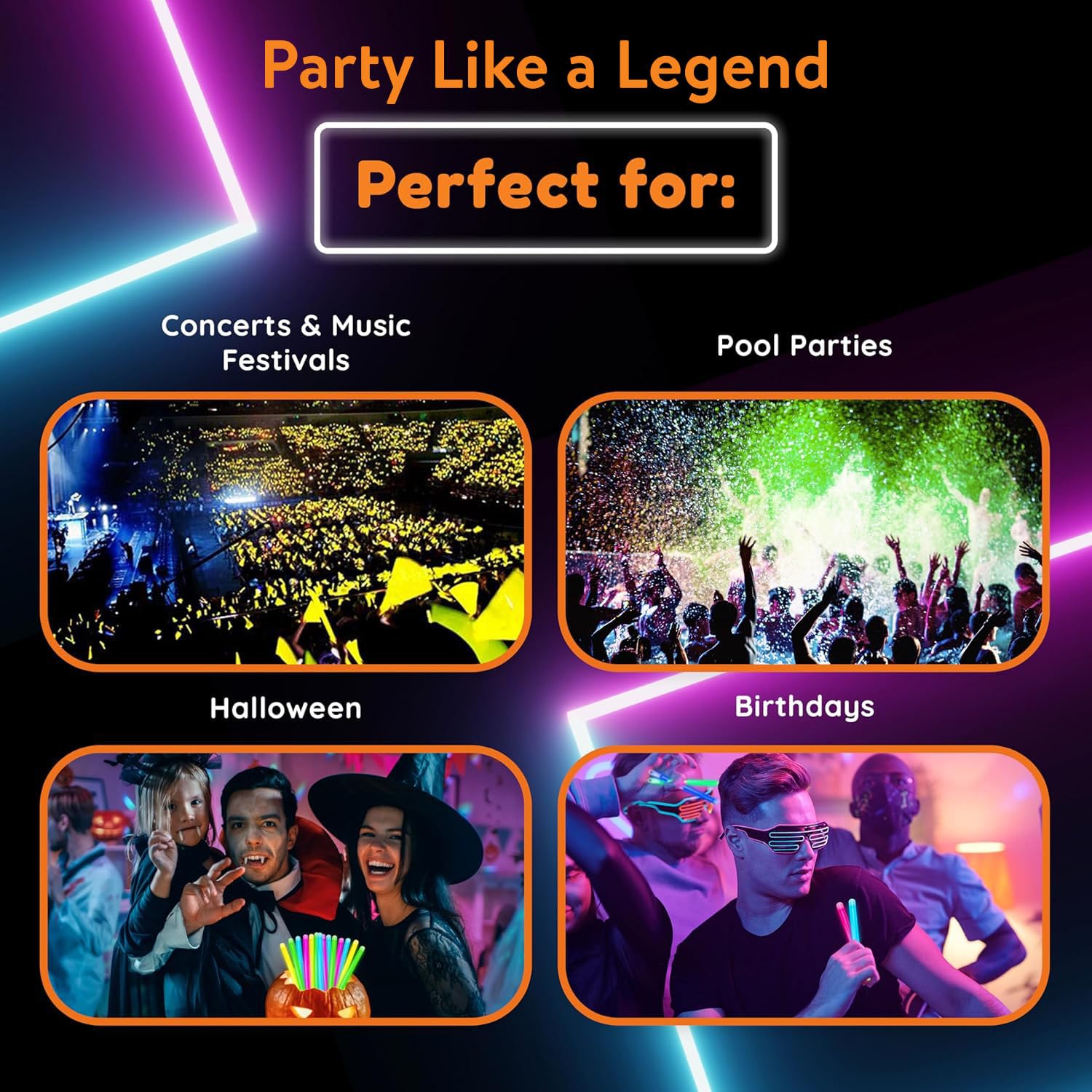 Bulk pack ideal for groups 20-30 guests and events