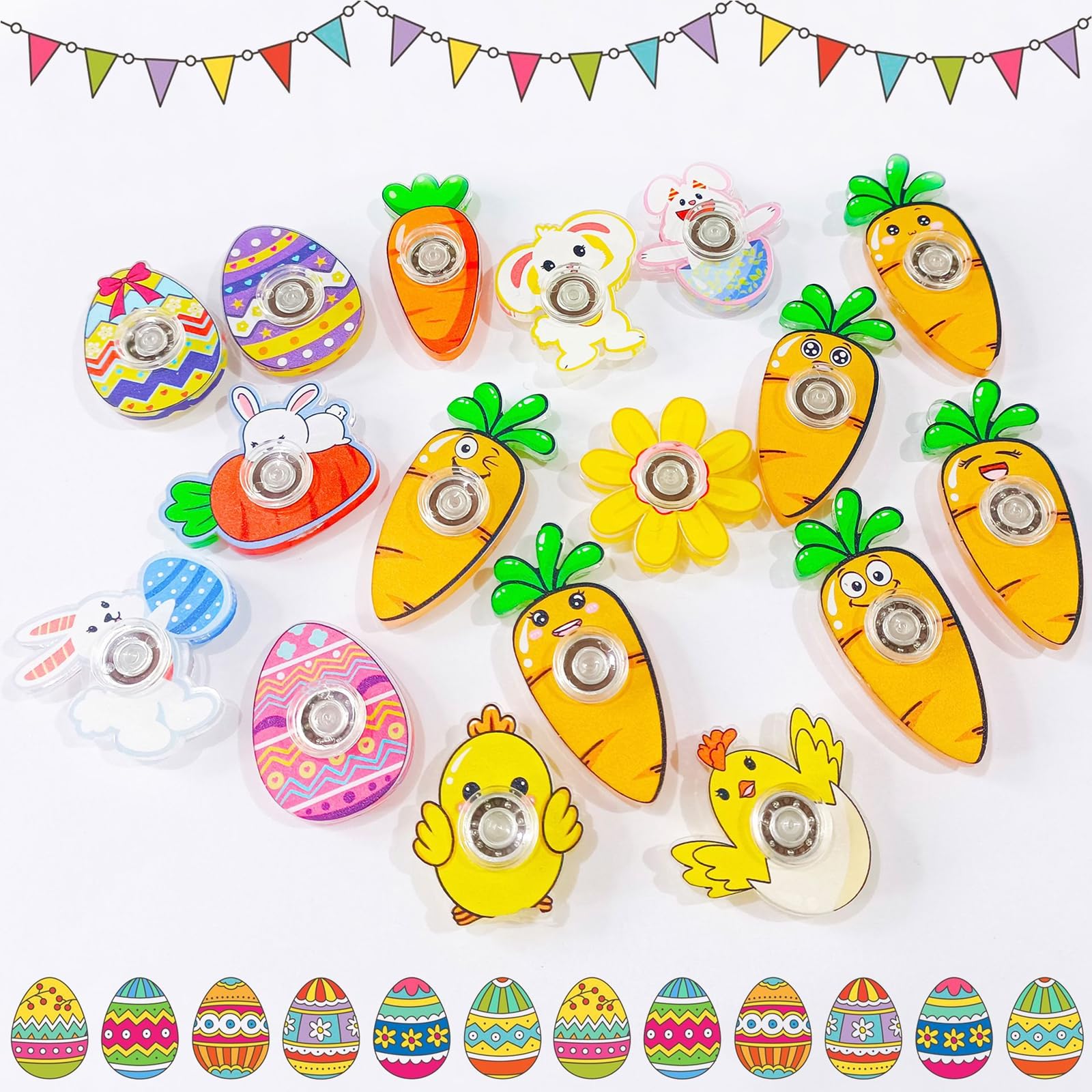 Kids Easter fidget toys boys girls 1.5 inch