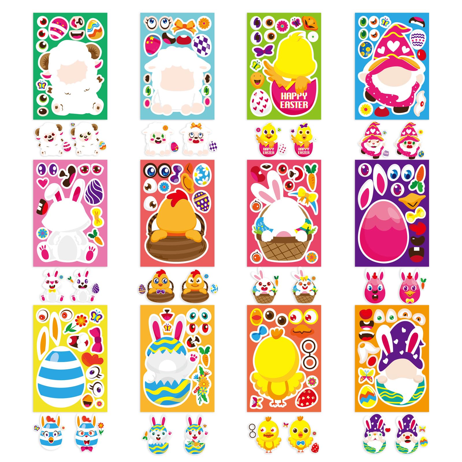 non-toxic Easter stickers for kids craft
