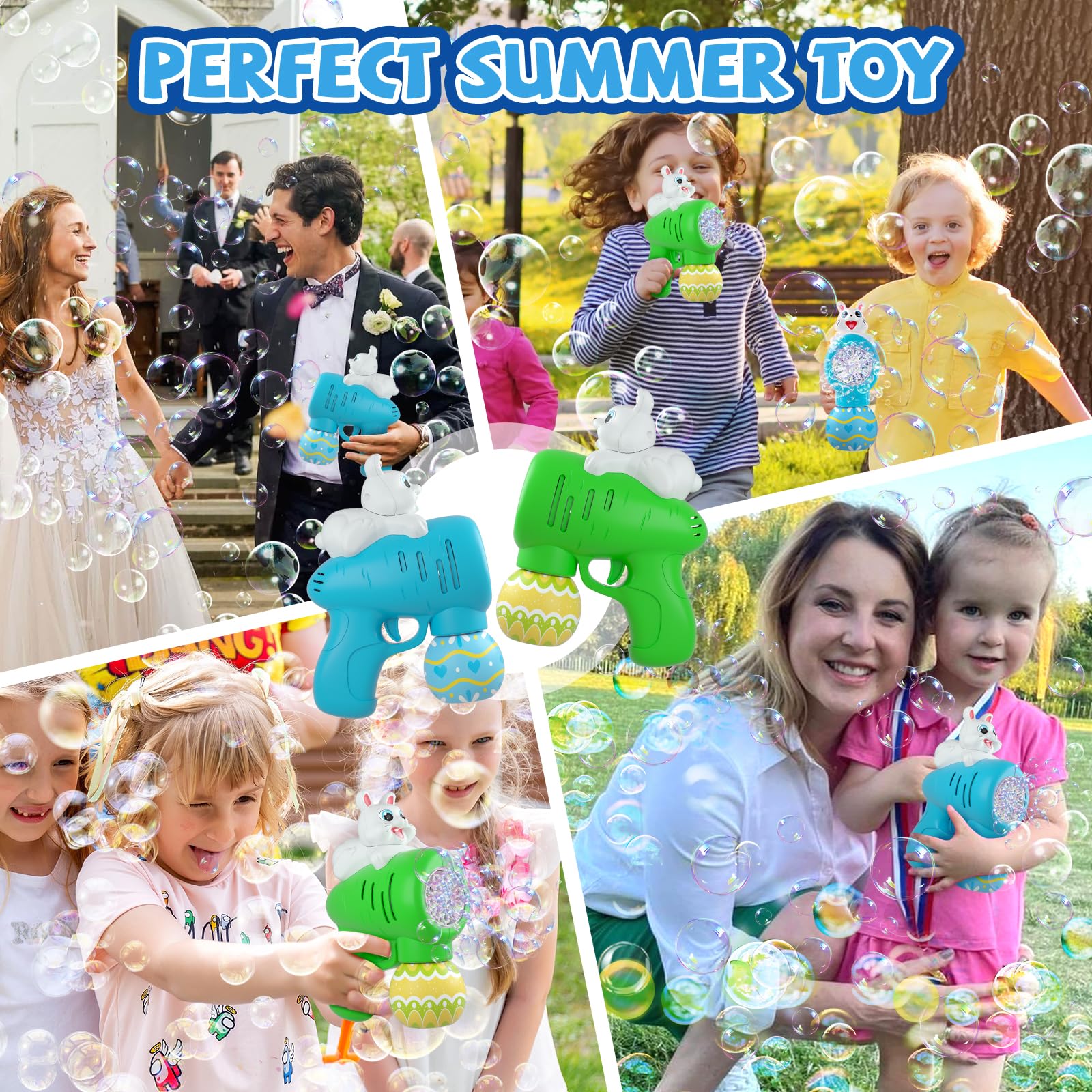 Age 3 and up Easter bubble toy packaging