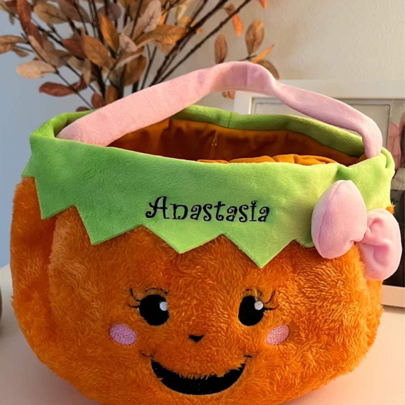 Personalized Halloween bucket for kids