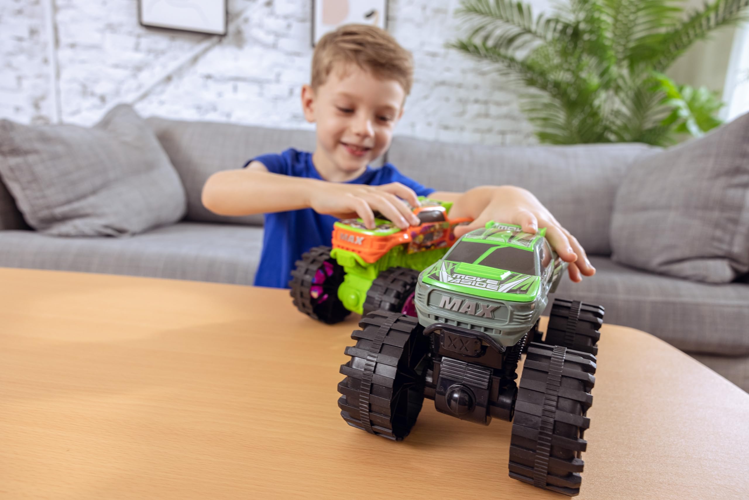 Encourages imaginative play with monster truck toy for kids