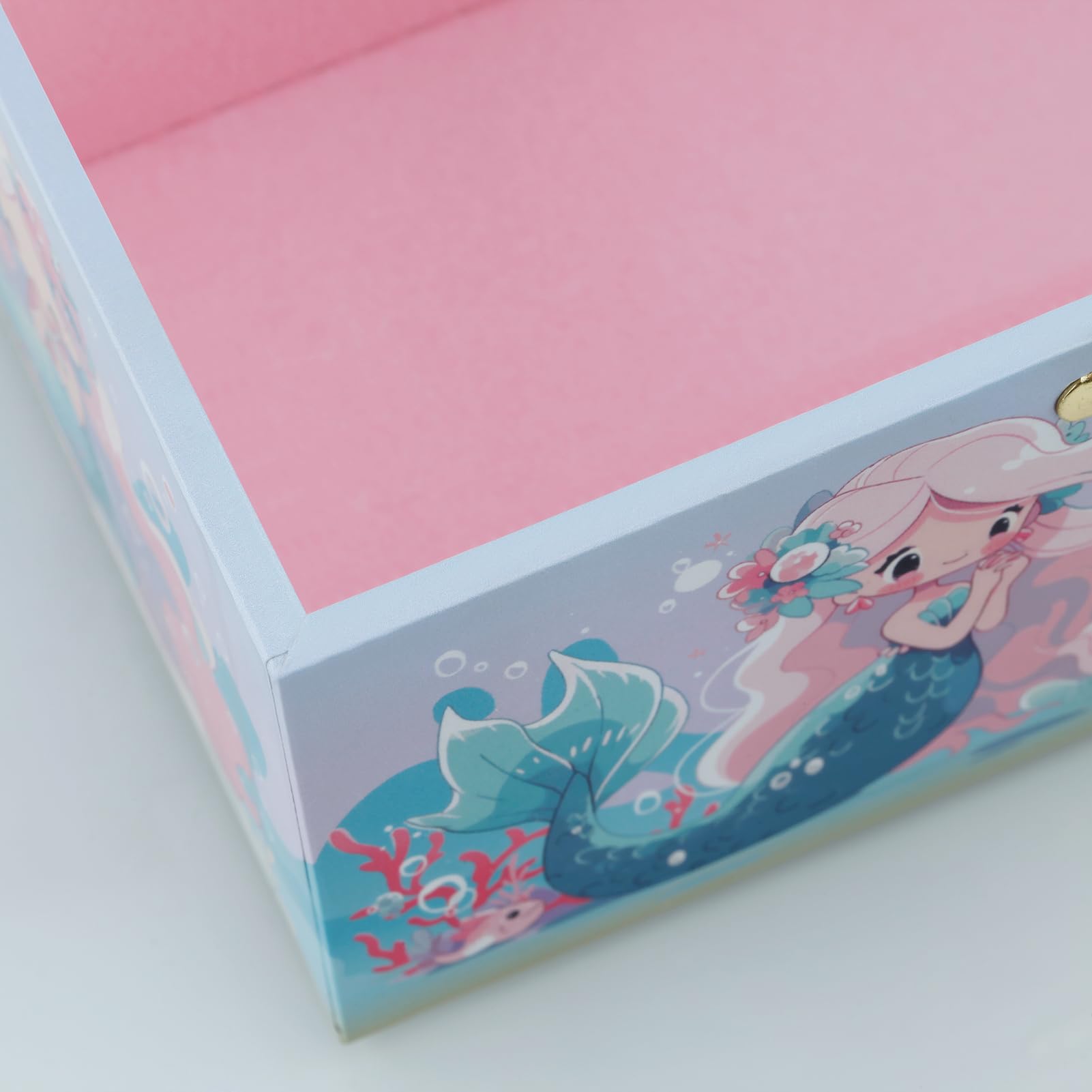 Kids blue jewelry storage box product image