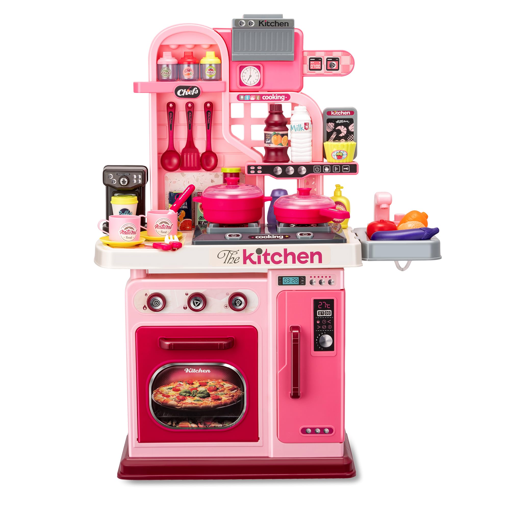 Kids Kitchen Playset stove sink oven and accessories