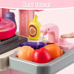 Coffeemaker and game foods with Kids Kitchen Playset
