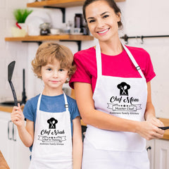 Family custom apron suitable for cooking and crafting