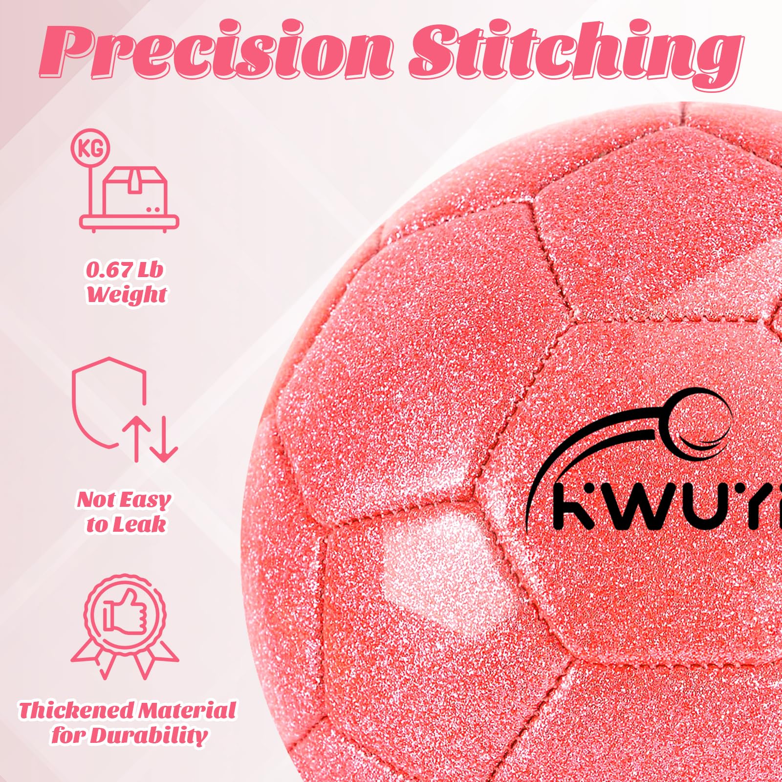 Pump included with two goals and net toy