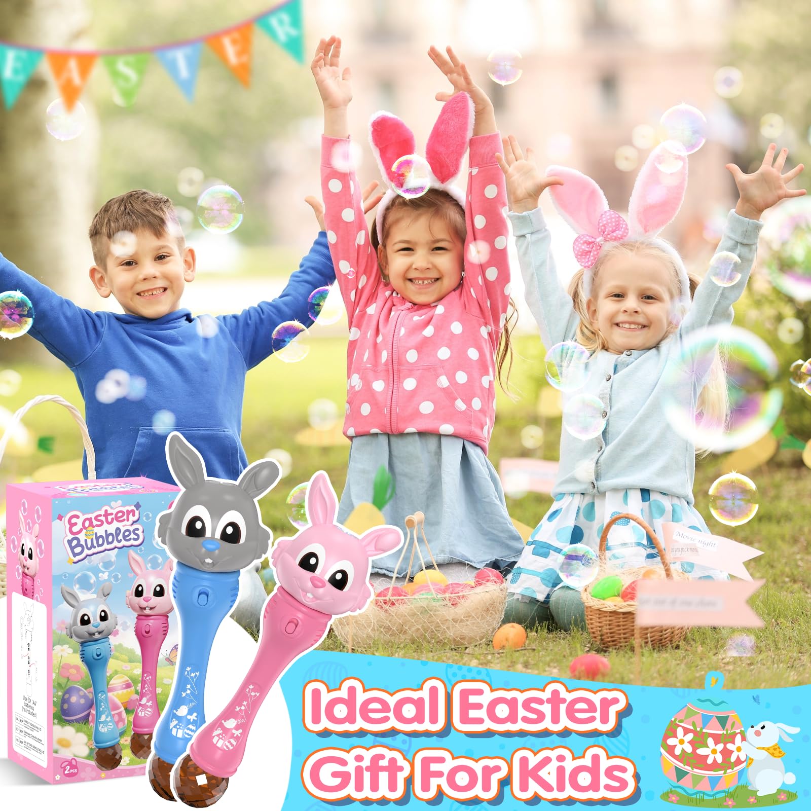 Outdoor bubble toys for summer pool party and beach