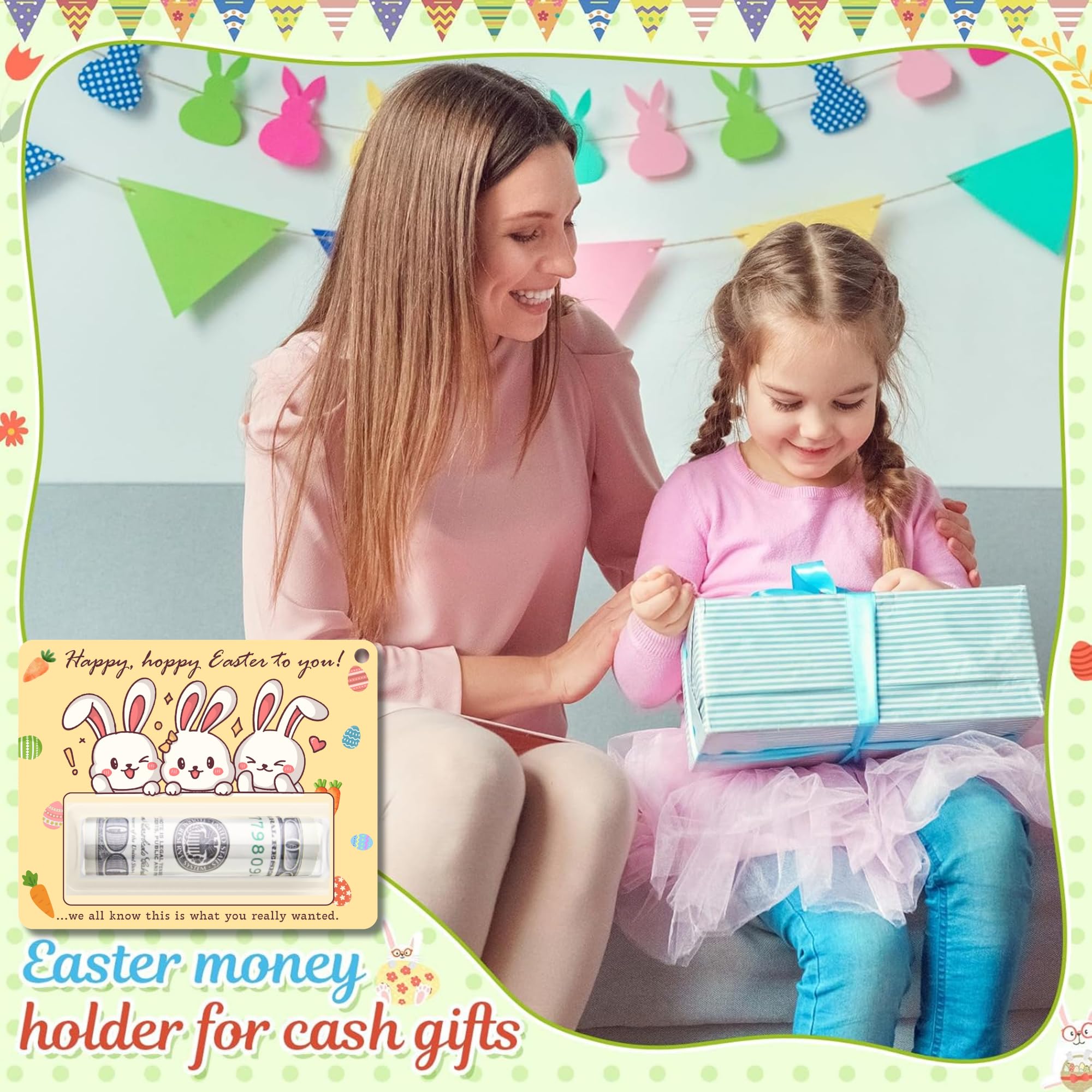 Cash gift card set for Easter gifting