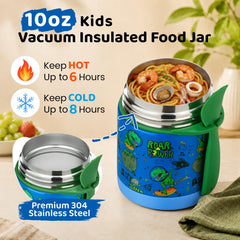 kids wide mouth stainless steel lunch box
