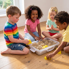 Kinetic Sensory Sand Molds Kit building molds