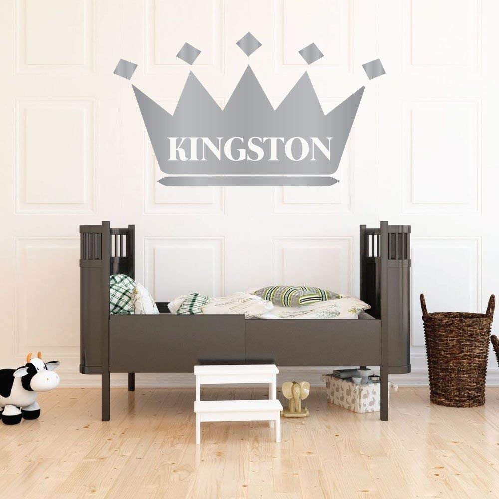 King Crown design vinyl wall decal