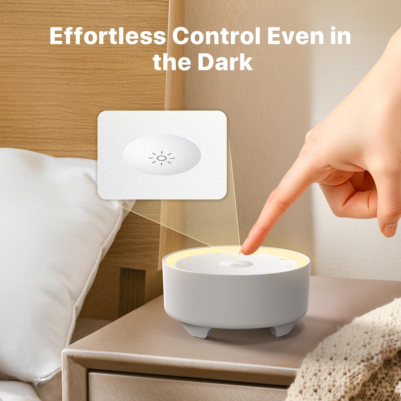Eco friendly recycled materials Kipcush White Noise Machine