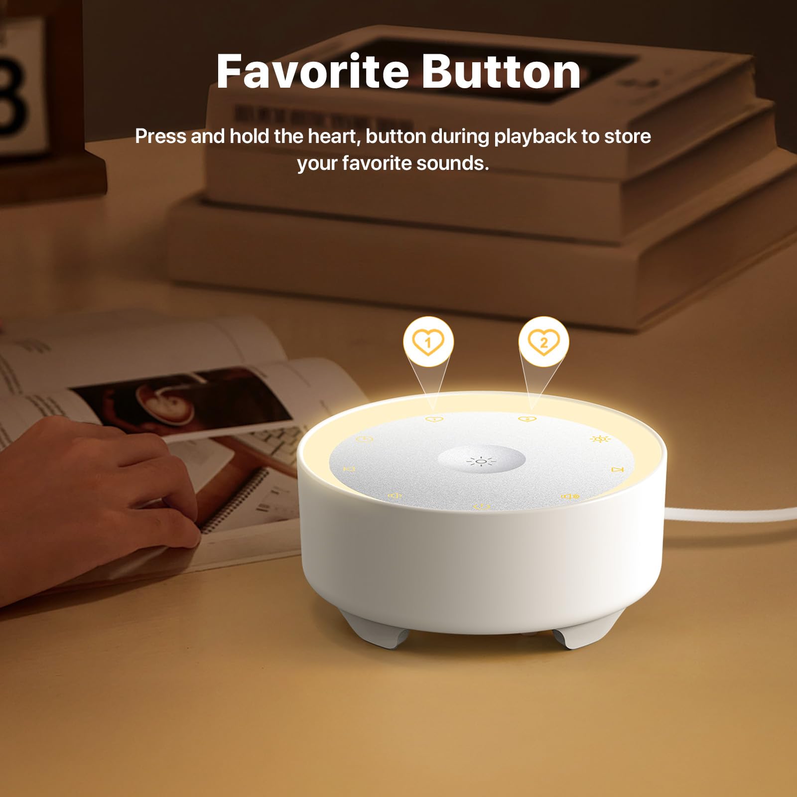 USB powered Kipcush White Noise Machine portable