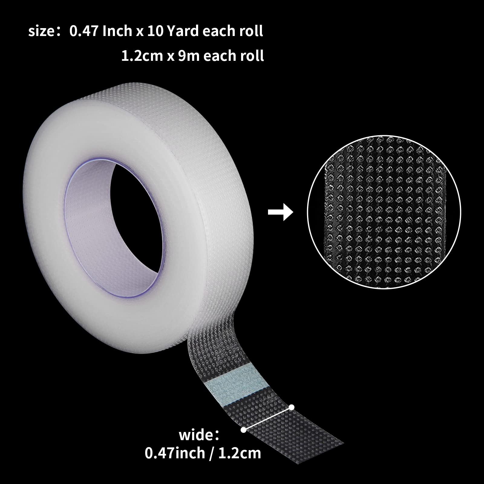 0-47 inch 10 yard lash tape for extensions