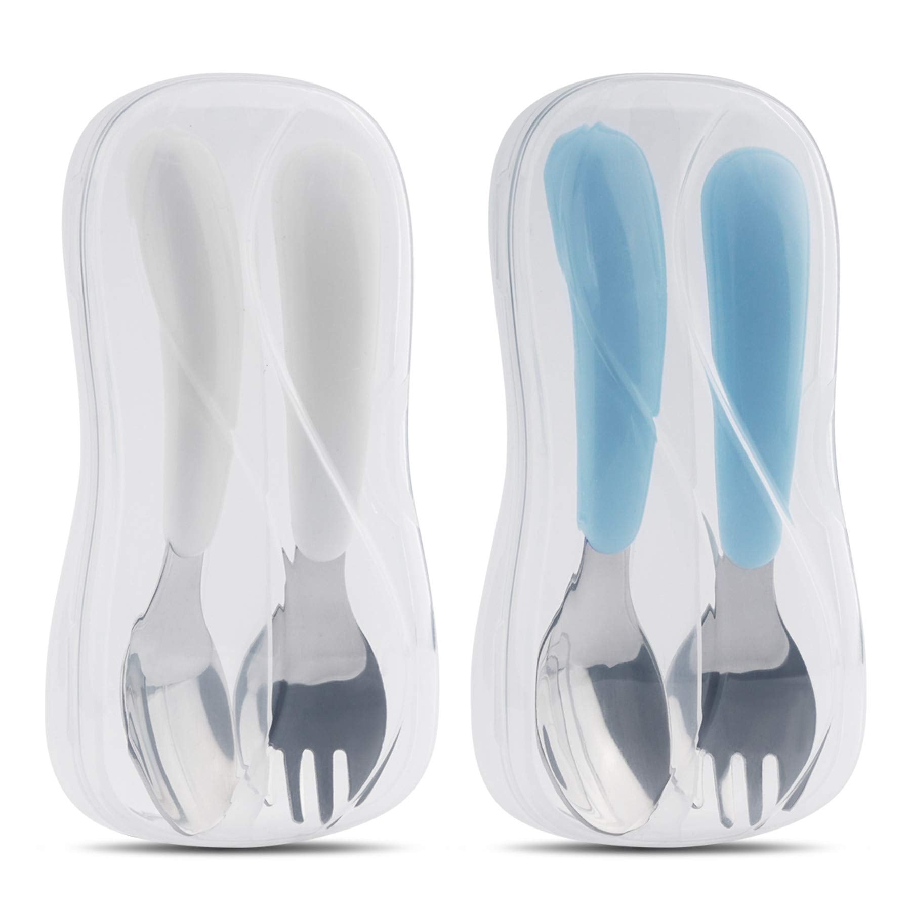 Kirecoo toddler utensils stainless steel set