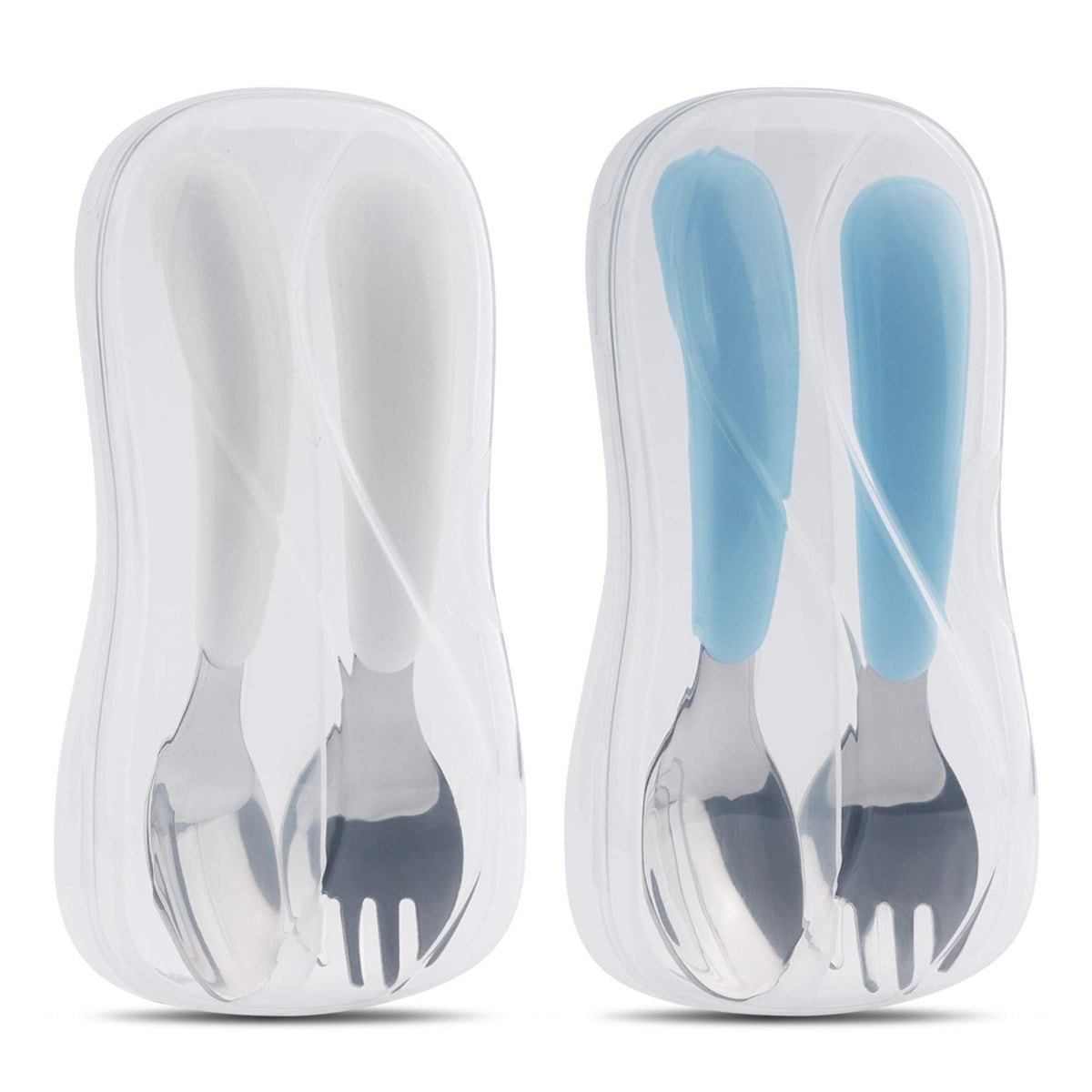 Kirecoo toddler utensils stainless steel set