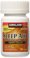 Kirkland Signature Sleep Aid 96 tabs bottle