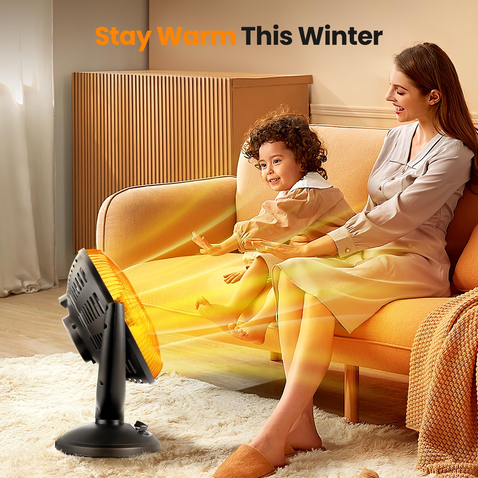 Powered by 120V AC 60Hz for Kismile heater